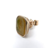 Georgian Era Intaglio Agate Gold Cased Fob Kirsten's Corner