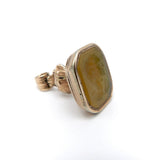 Georgian Era Intaglio Agate Gold Cased Fob Kirsten's Corner