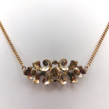 Victorian 18K Gold & Silver Necklace w/ Emeralds, Pearl & Diamonds I Kirsten's Corner Necklace Kirsten's Corner
