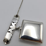 Vintage Georg Jensen Sterling Silver Locket and Brooch Brooches, Pins Kirsten's Corner Jewelry