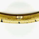 SOHO 18K Gold Enamel Tiger Stripe Bangle Bracelet Bracelet Kirsten's Corner Jewelry