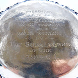 British Indian-Burmese Figural Landscape Repoussé Silver Bowl Objects of Virtue Kirsten's Corner Jewelry