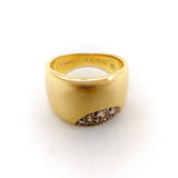 Vintage Tiffany 18K Gold & Platinum Diamond Ring Ring Kirsten's Corner