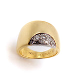 Vintage Tiffany 18K Gold & Platinum Diamond Ring Ring Kirsten's Corner