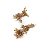 14K Chandelier Indian Wedding Earrings Earrings Kirsten's Corner Jewelry