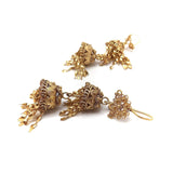 14K Chandelier Indian Wedding Earrings Earrings Kirsten's Corner Jewelry