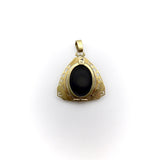 18K Gold Warrior Cameo Locket locket Kirsten's Corner