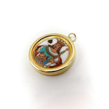 14K Gold Victorian Era King of Spades Whist Marker Pendant Pendant, Charm Kirsten's Corner Jewelry