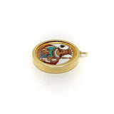 14K Gold Victorian Era King of Spades Whist Marker Pendant Pendant, Charm Kirsten's Corner Jewelry