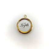 14K Gold Victorian King of Clubs Whist Marker Pendant Pendant, Charm Kirsten's Corner