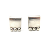Vintage Hector Aguilar Taxco 980 Silver Earrings Earrings Kirsten's Corner