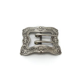 Unger Brothers Sterling Silver Wagon Wheel Belt Buckle Objects of Virtue Kirsten's Corner Jewelry