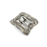 Unger Brothers Sterling Silver Wagon Wheel Belt Buckle Objects of Virtue Kirsten's Corner Jewelry
