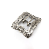 Unger Brothers Sterling Silver Wagon Wheel Belt Buckle Objects of Virtue Kirsten's Corner Jewelry