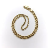 Vintage 18K Gold Italian Belcher Link Chain Kirsten's Corner