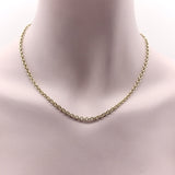 Vintage 18K Gold Italian Belcher Link Chain Kirsten's Corner