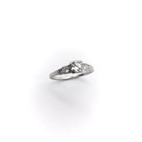 Art Deco Platinum Five Stone Diamond Ring Ring Kirsten's Corner