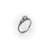 Art Deco Platinum Five Stone Diamond Ring Ring Kirsten's Corner