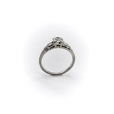 Art Deco Platinum Five Stone Diamond Ring Ring Kirsten's Corner