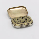 Georgian Sterling Silver Pemberton Vinaigrette Vinaigrette Kirsten's Corner Jewelry
