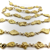 22-24K Gold Nugget Necklace Necklace Kirsten's Corner
