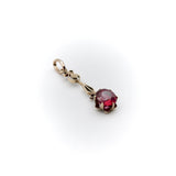 Halley’s Comet 14k Rose Gold and Ruby Pendant Pendant, Charm Kirsten's Corner