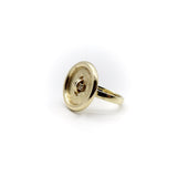 14K Gold Button Ring Ring Kirsten's Corner