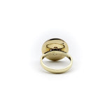 14K Gold Button Ring Ring Kirsten's Corner