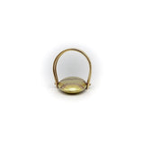 Vintage Carrie Adell 18K & 14K Mokume Pebble Ring Ring Kirsten's Corner Jewelry