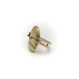 Vintage Carrie Adell 18K & 14K Mokume Pebble Ring Ring Kirsten's Corner Jewelry