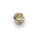 Vintage Carrie Adell 18K & 14K Mokume Pebble Ring Ring Kirsten's Corner Jewelry