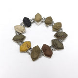 19th Century Lava Sterling Silver Bracelet Bracelet Kirsten's Corner Jewelry