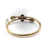 14K Gold Etruscan Revival Bypass Bracelet Bracelet Kirsten's Corner