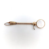 Victorian 14K Gold Mechanical Eagle Pinchers or Tongs Kirsten's Corner