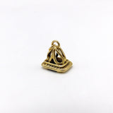 9K Gold and Bloodstone Watch Fob Pendant, Circa 1905 Fob Pendant Kirsten's Corner Jewelry