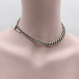 Sterling Silver Edwardian Graduated Curb Link Albert Chain Chain Kirsten's Corner