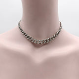 Sterling Silver Edwardian Graduated Curb Link Albert Chain Chain Kirsten's Corner