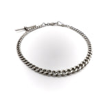Sterling Silver Edwardian Graduated Curb Link Albert Chain Chain Kirsten's Corner