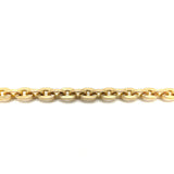 Long Vintage Heavy 14K Gold Chunky Link Chain Necklace Chain Kirsten's Corner