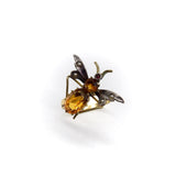 14K Gold and Silver Insect Ring with Topaz Ring Kirsten's Corner