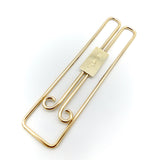 Retro 14K Gold Cartier Money Clip or Bookmark Kirsten's Corner