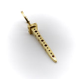 18K Gold Roberto Coin Pois Moi Chiodo Earrings with Diamonds Earrings Kirsten's Corner