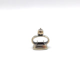 Victorian 12K Gold and Carnelian with Engraved Initials Watch Fob Pendant Fob Pendant Kirsten's Corner Jewelry