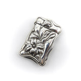 Art Nouveau Sterling Silver and Gilt Match Safe Kirsten's Corner