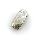 Gorham Acid Etched Sterling Silver Blue Heron Match Safe Objects of Virtue Kirsten's Corner