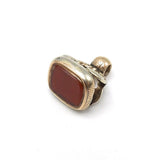 Georgian 12K Gold and Carnelian Watch Fob Pendant Fob Pendant Kirsten's Corner Jewelry