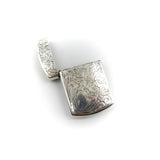 R. Blackinton Sterling Silver Match Safe with Foliate Details Objects of Virtue Kirsten's Corner