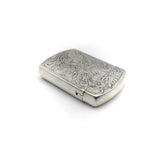 R. Blackinton Sterling Silver Match Safe with Foliate Details Objects of Virtue Kirsten's Corner