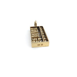 14K Gold Vintage Abacus Charm or Pendant Pendant, Charm Kirsten's Corner