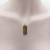 14K Gold Vintage Abacus Charm or Pendant Pendant, Charm Kirsten's Corner
